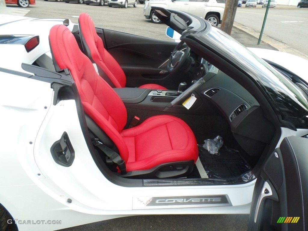 2019 Chevrolet Corvette Stingray Convertible Front Seat Photo #128767284