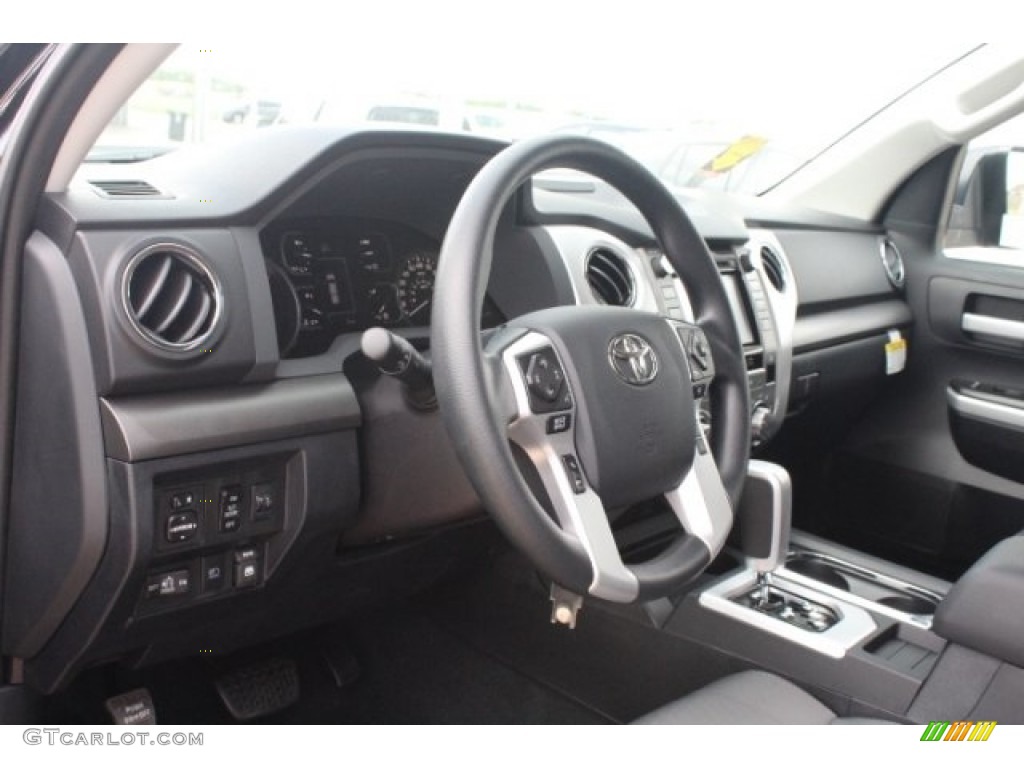 2018 Tundra SR5 CrewMax 4x4 - Midnight Black Metallic / Graphite photo #13