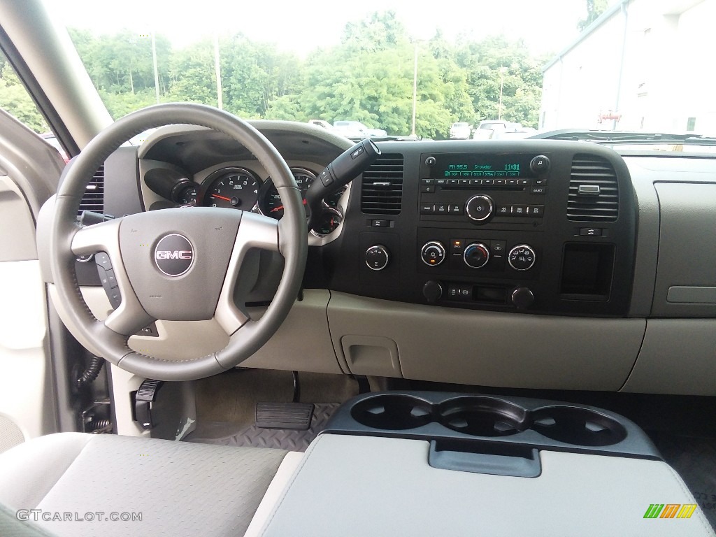 2013 Sierra 2500HD SLE Extended Cab 4x4 - Steel Gray Metallic / Dark Titanium/Light Titanium photo #8