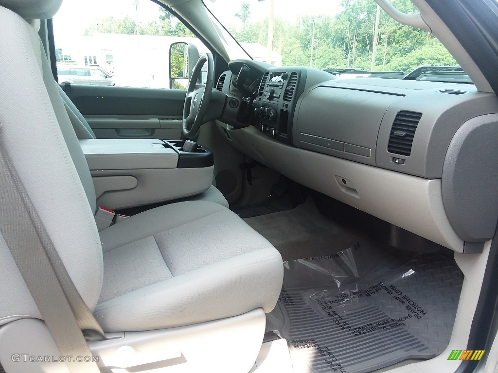 2013 Sierra 2500HD SLE Extended Cab 4x4 - Steel Gray Metallic / Dark Titanium/Light Titanium photo #14