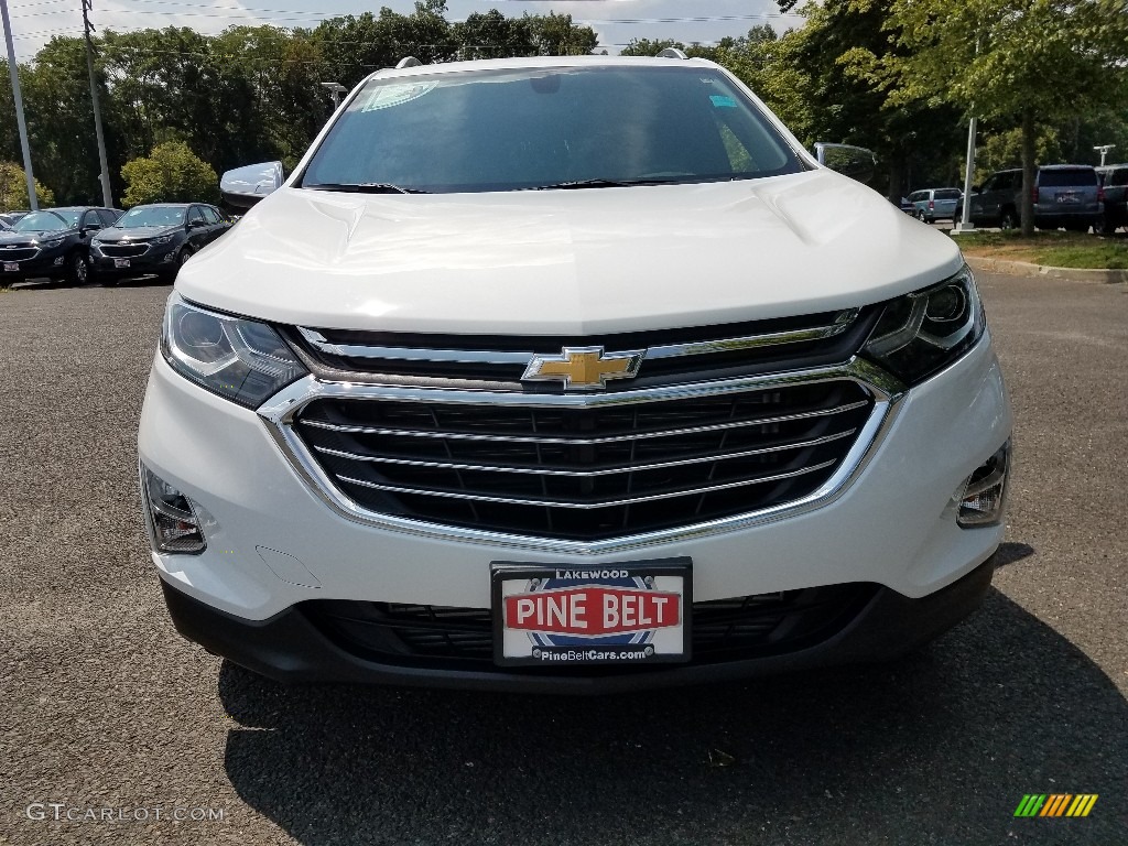 2019 Equinox Premier - Summit White / Jet Black/Brandy photo #2