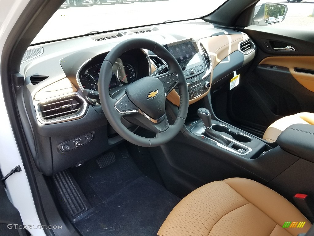 2019 Equinox Premier - Summit White / Jet Black/Brandy photo #7