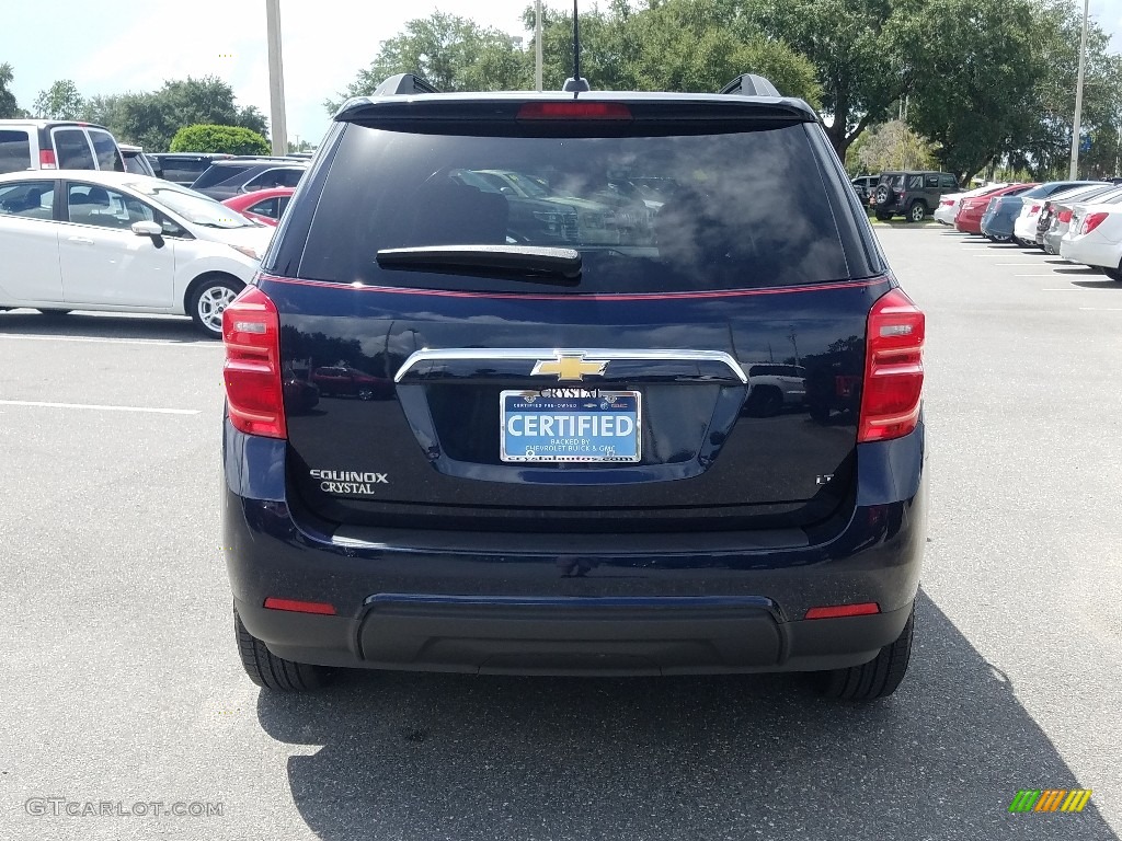 2017 Equinox LT - Blue Velvet Metallic / Light Titanium/Jet Black photo #4