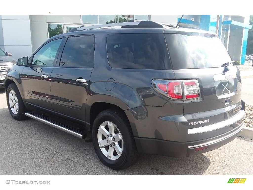 2013 Acadia SLE AWD - Cyber Gray Metallic / Ebony photo #5