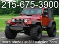 1998 Flame Red Jeep Wrangler Sport 4x4  photo #1