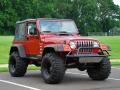 1998 Flame Red Jeep Wrangler Sport 4x4  photo #2