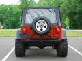 1998 Flame Red Jeep Wrangler Sport 4x4  photo #3