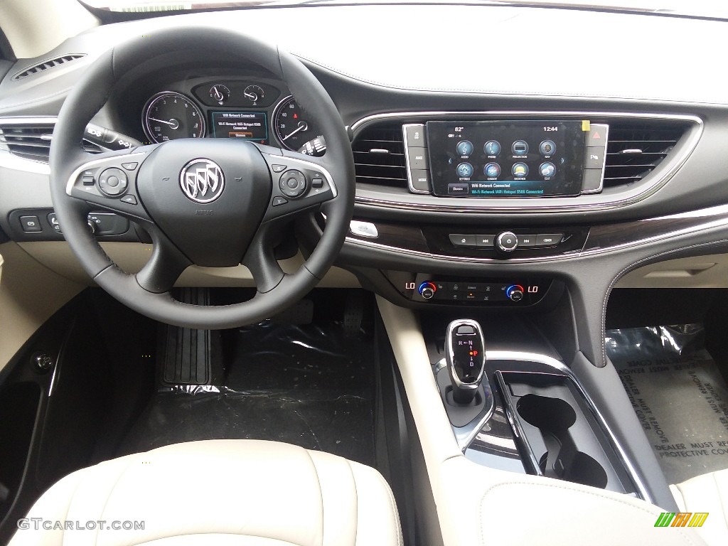 2019 Buick Enclave Essence AWD Shale/Ebony Accents Dashboard Photo #128771367