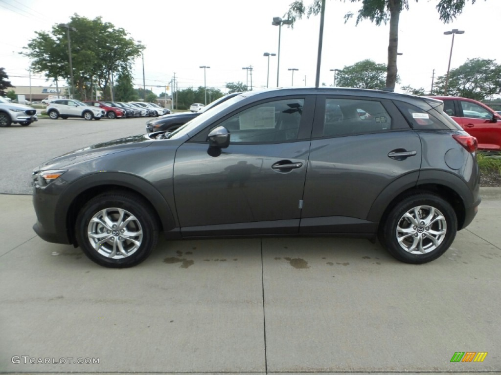 Machine Gray Metallic 2019 Mazda CX-3 Sport AWD Exterior Photo #128771418