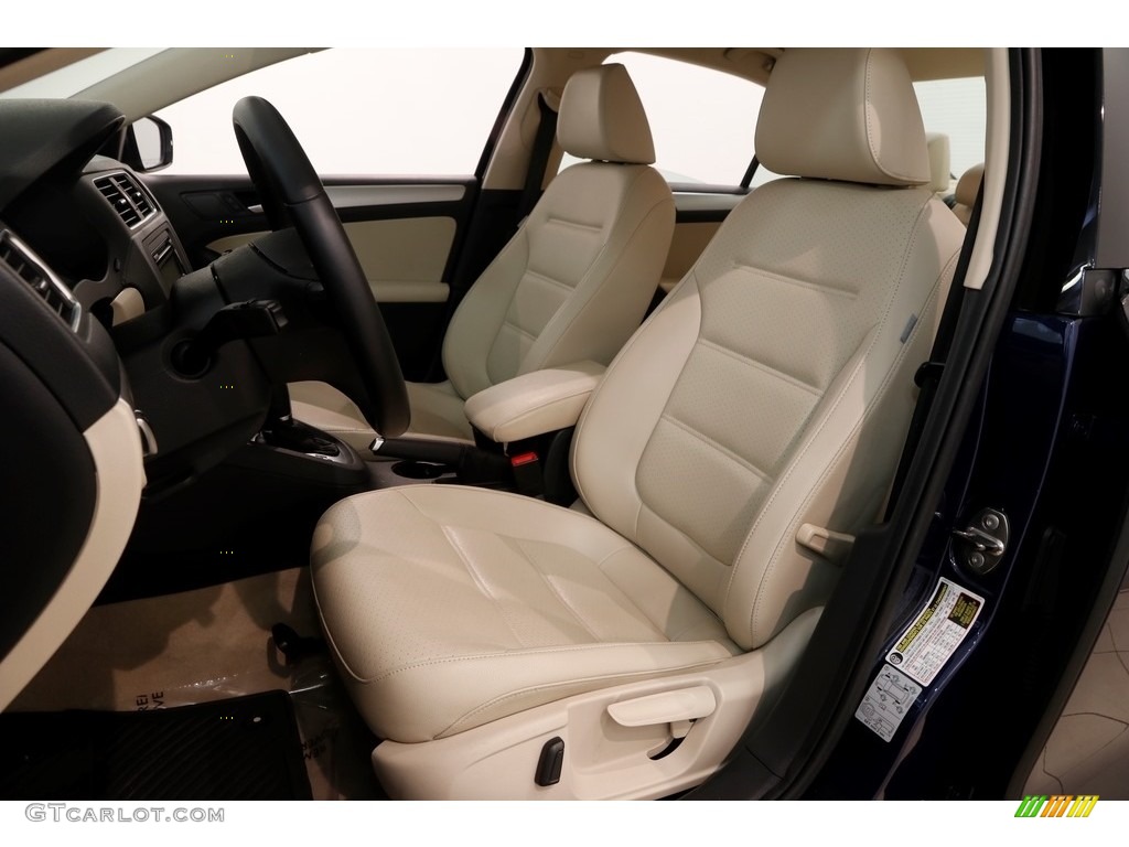 2014 Jetta SE Sedan - Tempest Blue Metallic / Cornsilk Beige photo #5