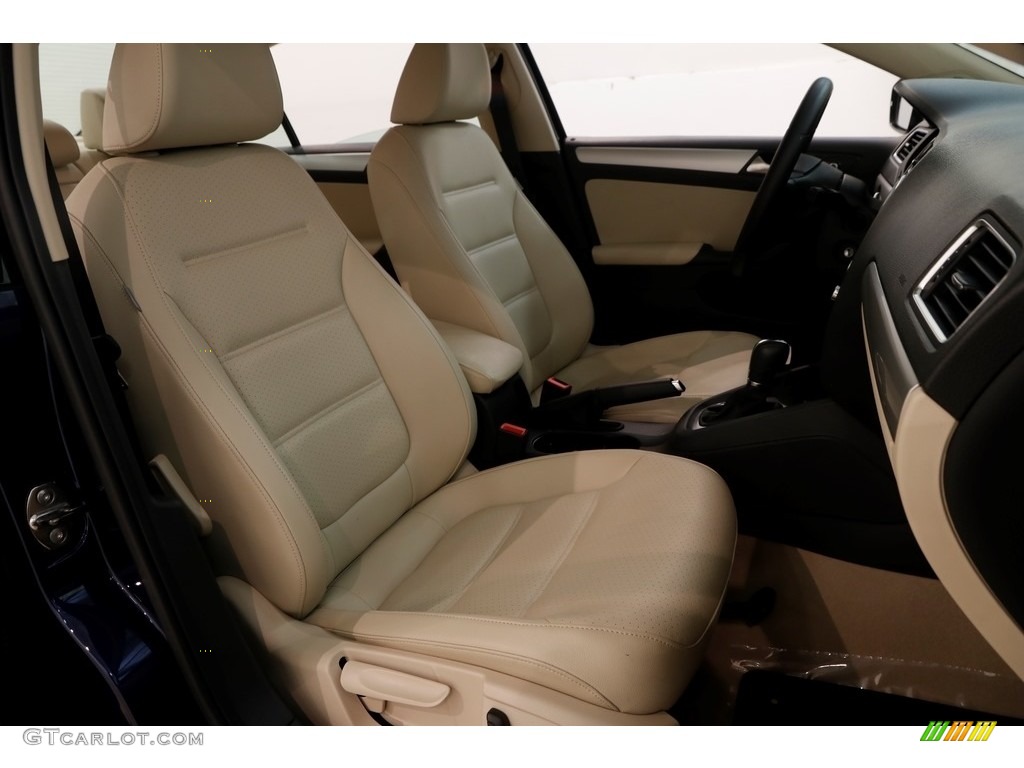 2014 Jetta SE Sedan - Tempest Blue Metallic / Cornsilk Beige photo #12