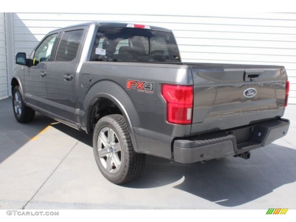 2018 F150 Lariat SuperCrew 4x4 - Magnetic / Black photo #8