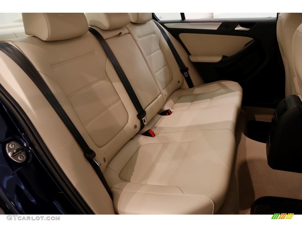 2014 Jetta SE Sedan - Tempest Blue Metallic / Cornsilk Beige photo #13