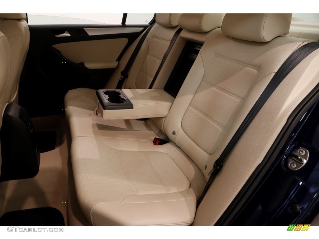 2014 Jetta SE Sedan - Tempest Blue Metallic / Cornsilk Beige photo #15