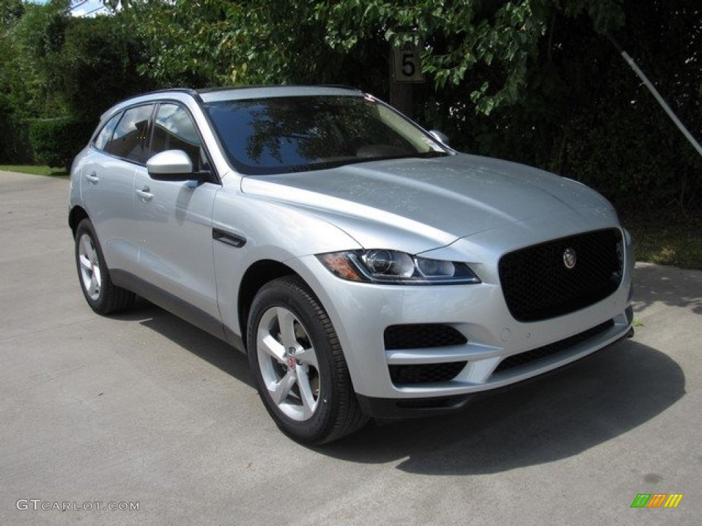 Indus Silver Metallic 2019 Jaguar F-PACE Premium AWD Exterior Photo #128773224