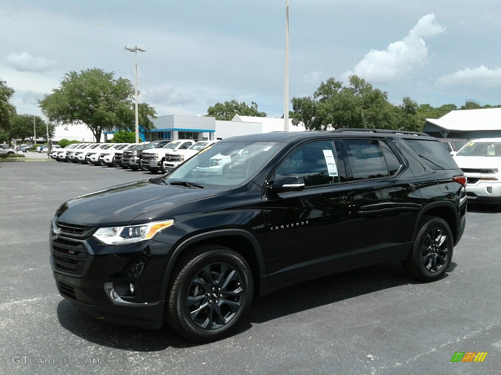 Mosaic Black Metallic 2019 Chevrolet Traverse RS Exterior Photo #128773332