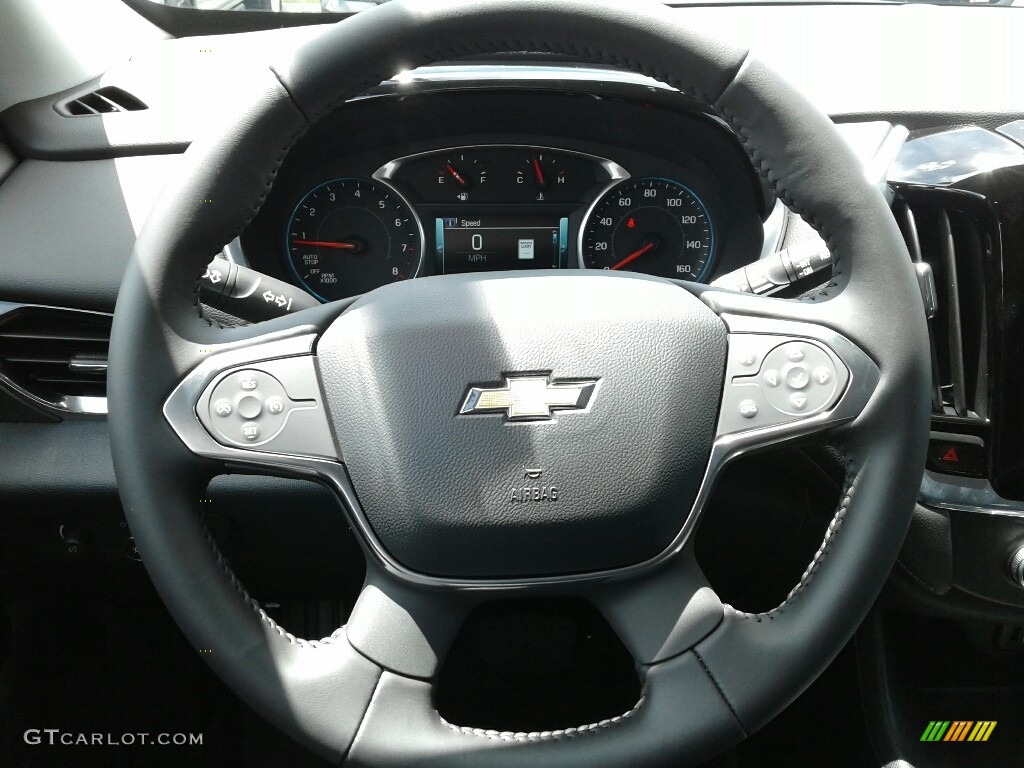 2019 Chevrolet Traverse RS Jet Black Steering Wheel Photo #128773755