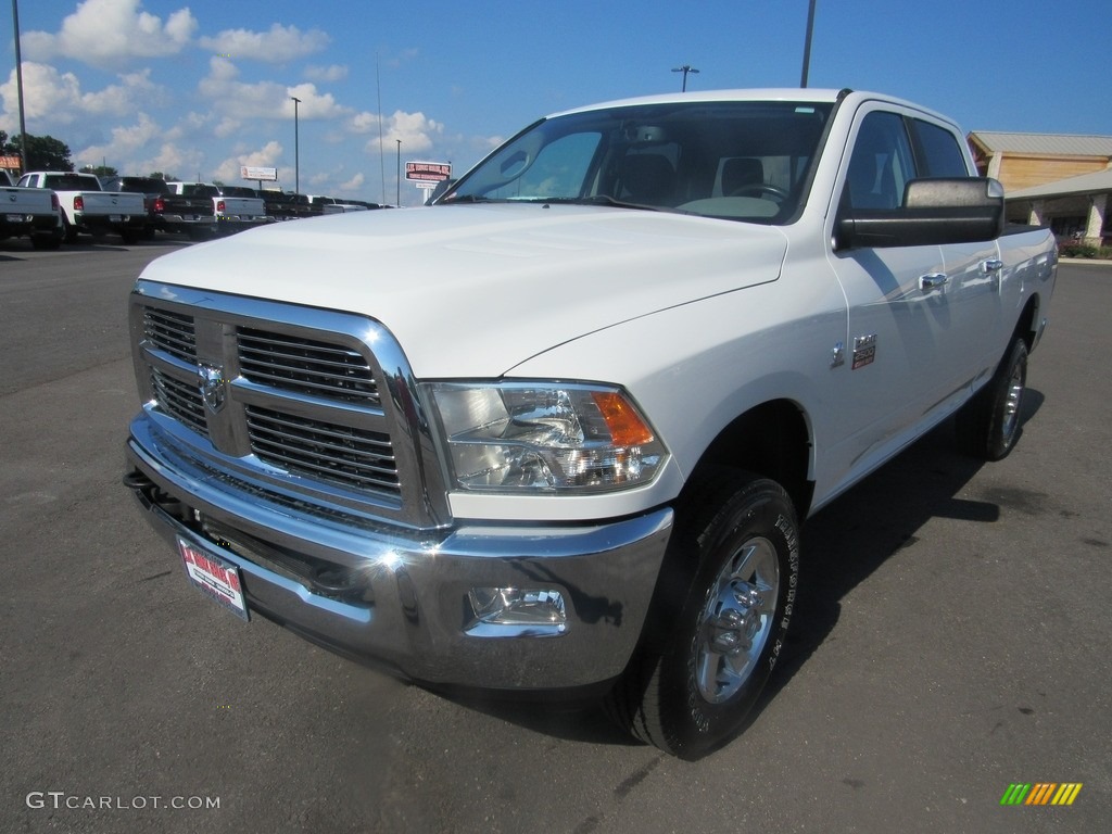 2012 Ram 2500 HD SLT Crew Cab 4x4 - Bright White / Dark Slate/Medium Graystone photo #1