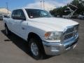 2012 Bright White Dodge Ram 2500 HD SLT Crew Cab 4x4  photo #7