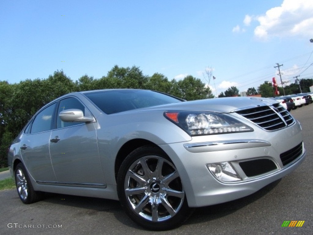 2013 Equus Ultimate - Platinum Metallic / Jet Black photo #2