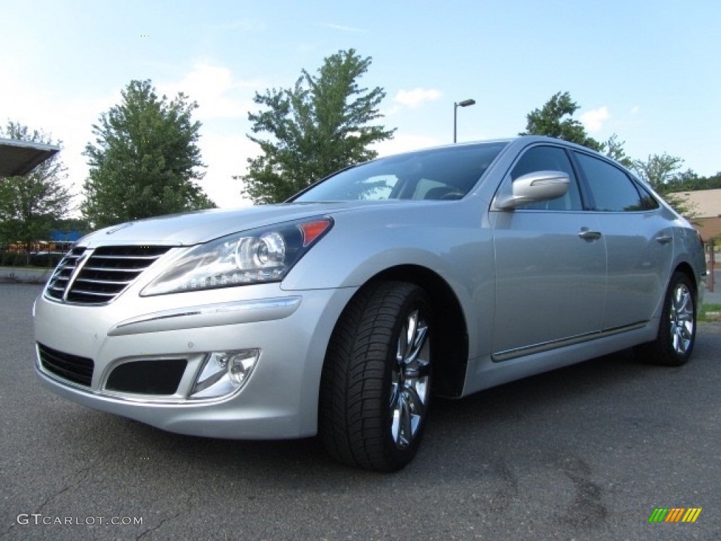 2013 Equus Ultimate - Platinum Metallic / Jet Black photo #6