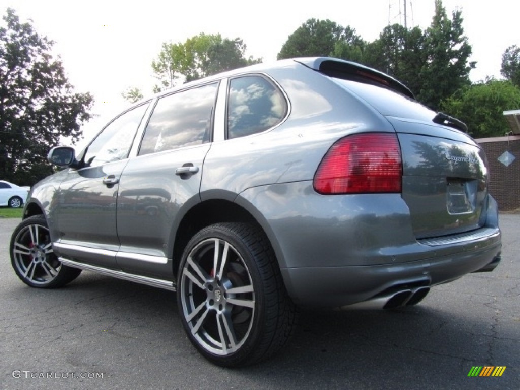 2004 Cayenne Turbo - Titanium Metallic / Stone/Steel Grey photo #8