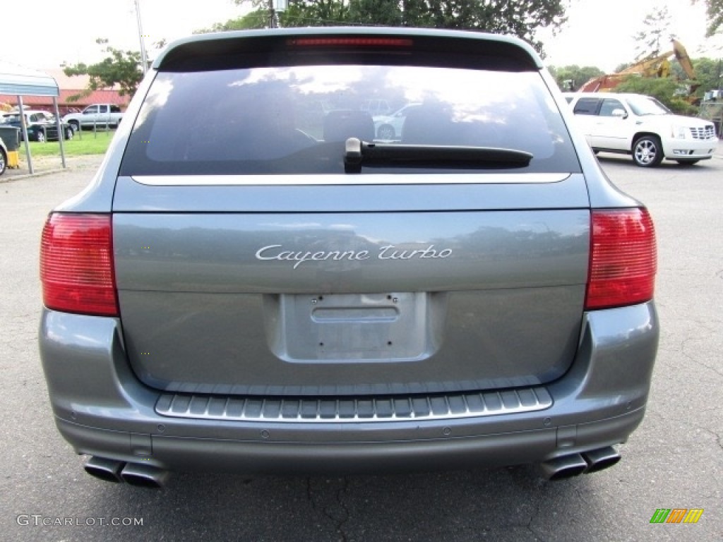 2004 Cayenne Turbo - Titanium Metallic / Stone/Steel Grey photo #9