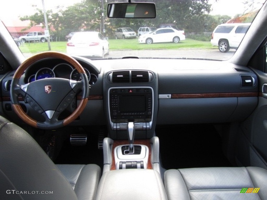 2004 Cayenne Turbo - Titanium Metallic / Stone/Steel Grey photo #13