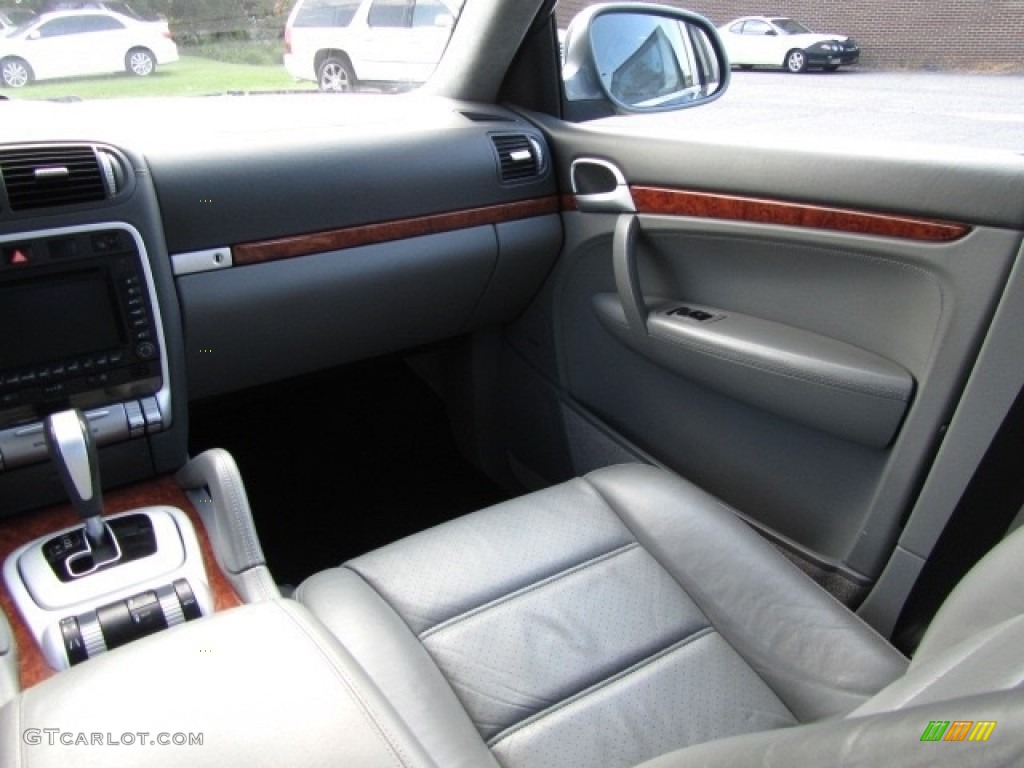 2004 Cayenne Turbo - Titanium Metallic / Stone/Steel Grey photo #14