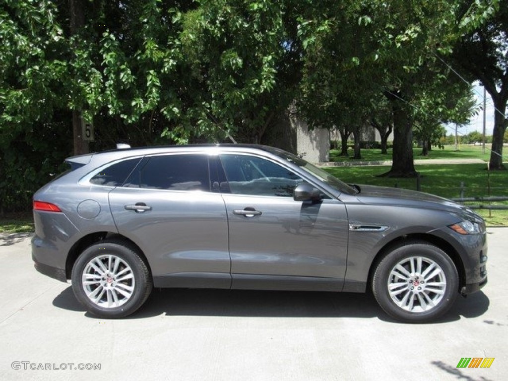 Corris Grey Metallic 2019 Jaguar F-PACE Prestige AWD Exterior Photo #128775399