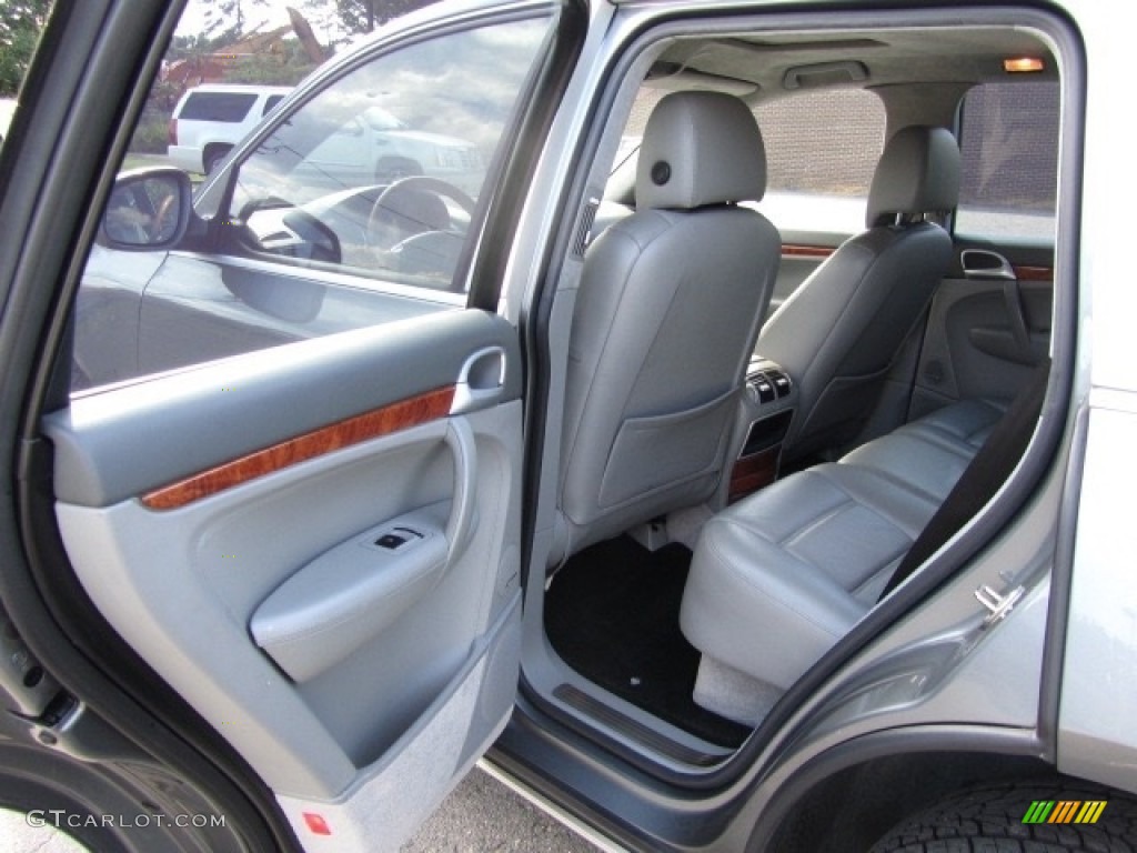 2004 Cayenne Turbo - Titanium Metallic / Stone/Steel Grey photo #20