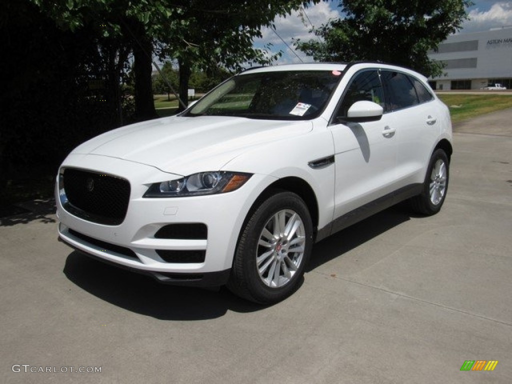 Fuji White 2019 Jaguar F-PACE Prestige AWD Exterior Photo #128776113