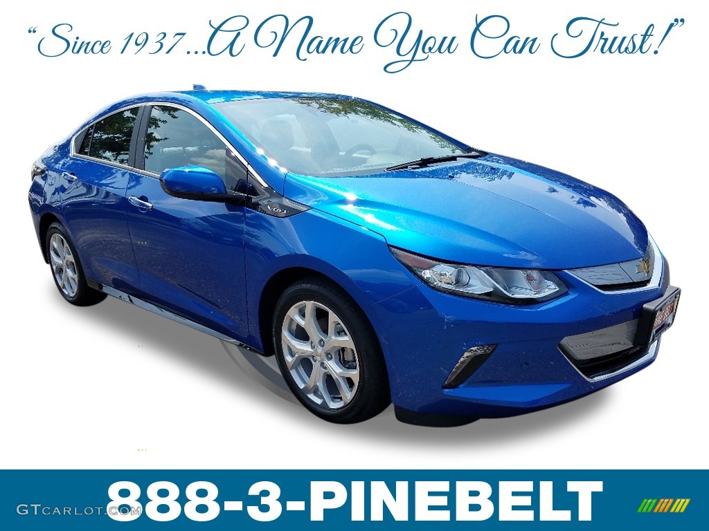 2018 Volt Premier - Kinetic Blue Metallic / Jet Black/Jet Black photo #1