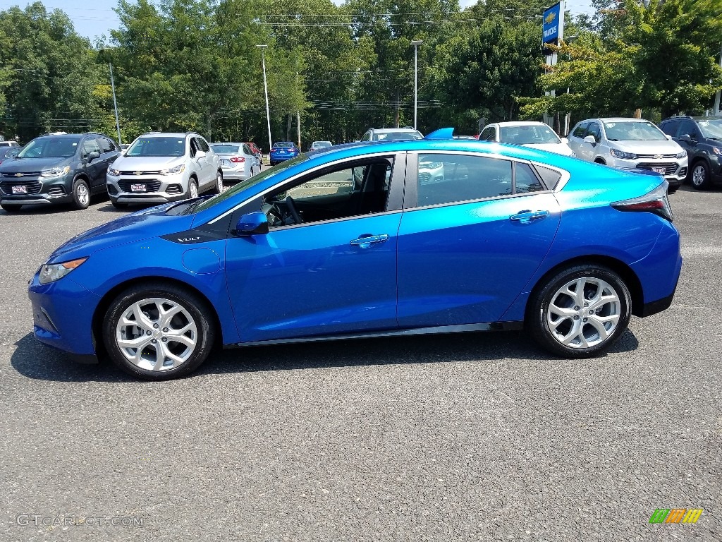 Kinetic Blue Metallic 2018 Chevrolet Volt Premier Exterior Photo #128777070