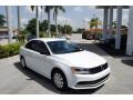 2016 Pure White Volkswagen Jetta S  photo #1