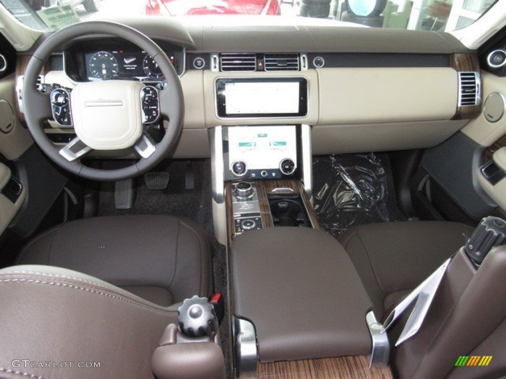 2018 Range Rover HSE - Fuji White / Espresso/Almond photo #4