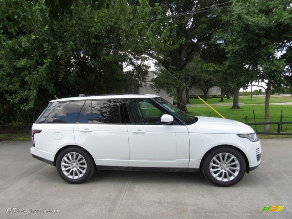 2018 Range Rover HSE - Fuji White / Espresso/Almond photo #6