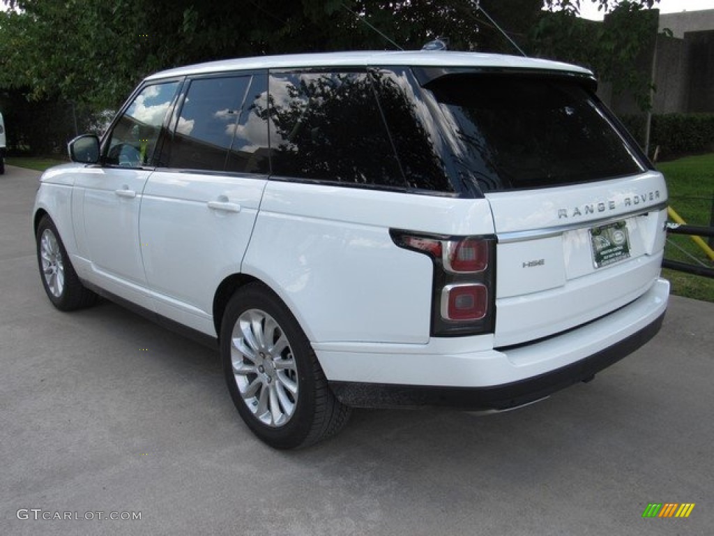 2018 Range Rover HSE - Fuji White / Espresso/Almond photo #12