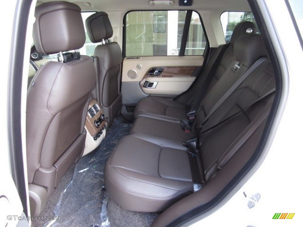 2018 Range Rover HSE - Fuji White / Espresso/Almond photo #13