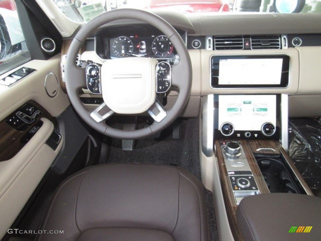2018 Range Rover HSE - Fuji White / Espresso/Almond photo #14