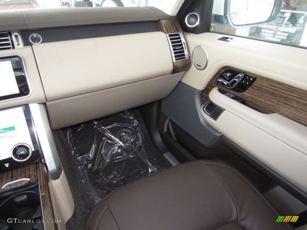2018 Range Rover HSE - Fuji White / Espresso/Almond photo #15