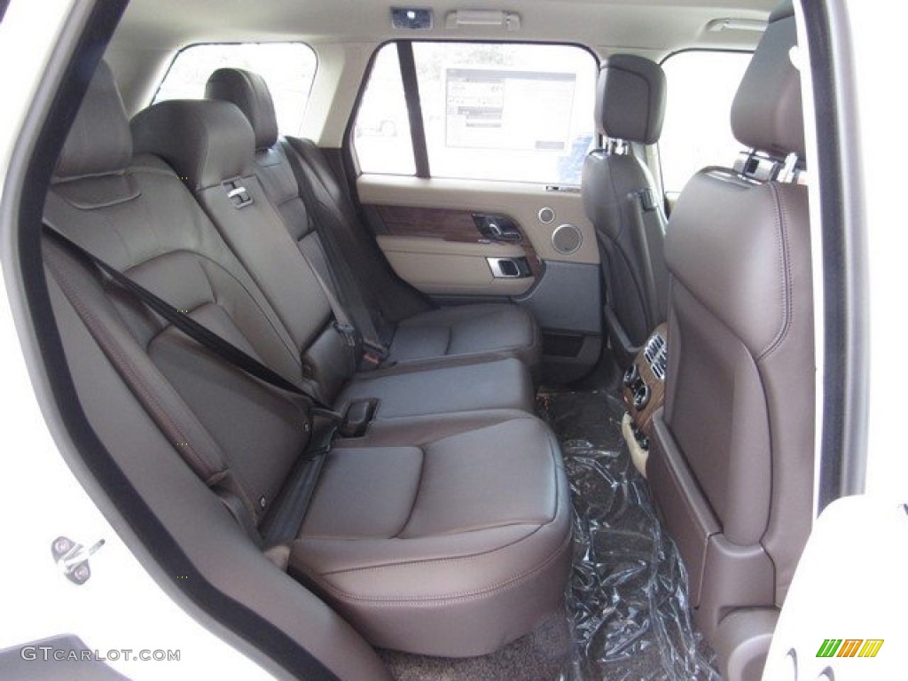 2018 Range Rover HSE - Fuji White / Espresso/Almond photo #19