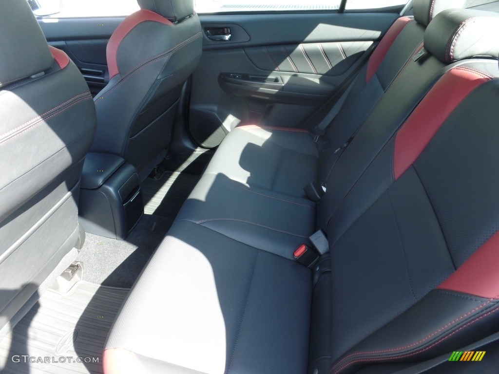 Carbon Black Interior 2017 Subaru WRX STI Limited Photo #128778687