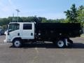 Summit White - Low Cab Forward 4500 Crew Cab Stake Truck Photo No. 3