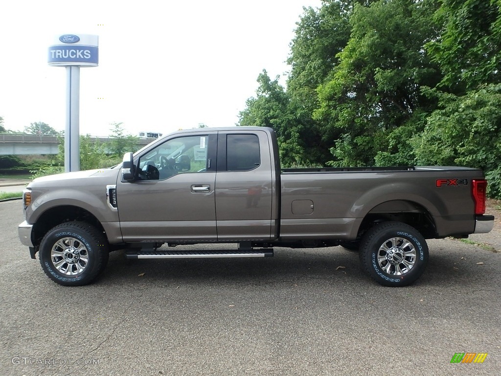 2019 F250 Super Duty XLT SuperCab 4x4 - Stone Gray / Earth Gray photo #6