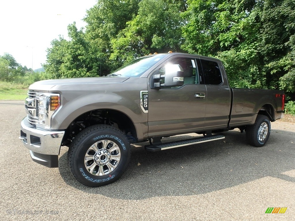 2019 F250 Super Duty XLT SuperCab 4x4 - Stone Gray / Earth Gray photo #7