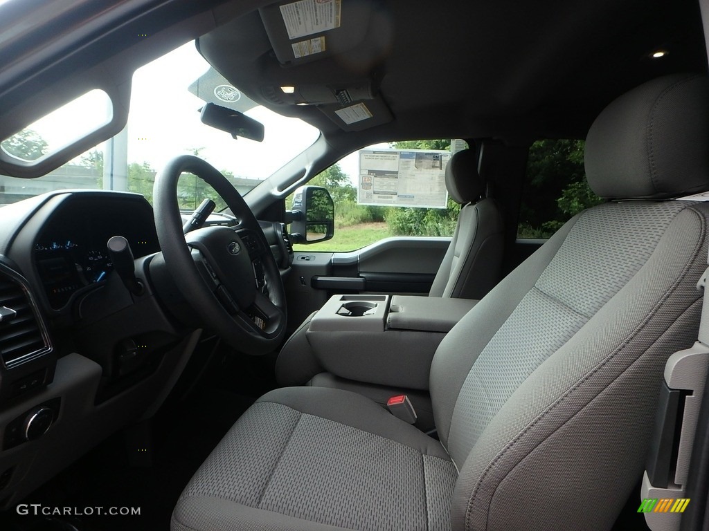 2019 F250 Super Duty XLT SuperCab 4x4 - Stone Gray / Earth Gray photo #11