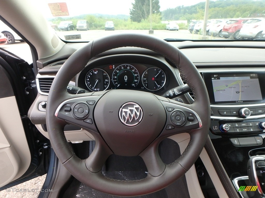 2019 Buick LaCrosse Essence AWD Light Neutral Steering Wheel Photo #128779794