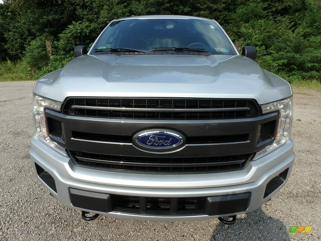 2018 F150 XLT SuperCab 4x4 - Ingot Silver / Black photo #7