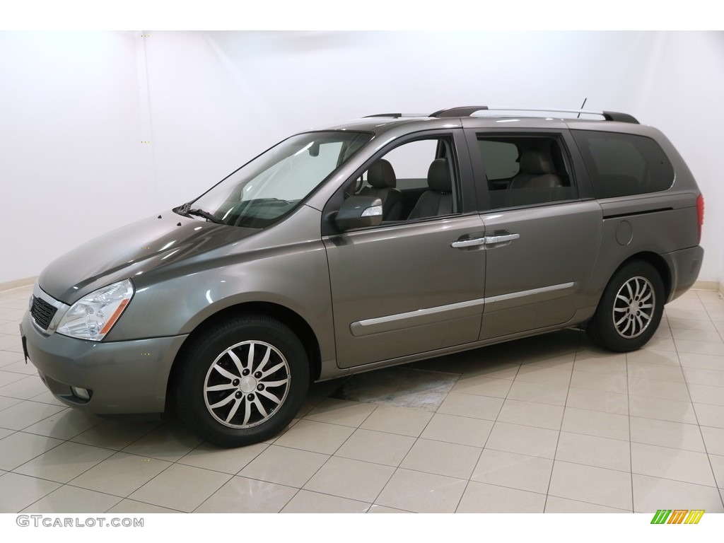 2011 Sedona EX - Titanium Silver / Gray photo #3